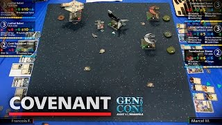 Finals  XWing  GenCon 2016  Francois Fressin  Marcel Manzano [upl. by Ludwigg]