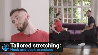 Tailored stretching Neck and back exercises for arthritis and joint pain [upl. by Rednaxela]