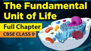 THE FUNDAMENTAL UNIT OF LIFE in 1 Shot  FULL Chapter Animation  Class 9th Biology  NCERT Science [upl. by Loomis317]