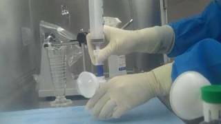 Video Example Intravenous Chemotherapy Preparationmov [upl. by Ulyram481]