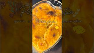 Potato gratin potato cheese bake baking food cream mozareela potatorecipe sidedishrecipe [upl. by Leanard]