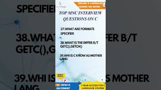 Top C Interview Questions part10  XpertChamps Insights skillstruct [upl. by Jennica]