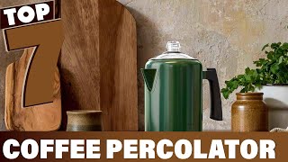 7 Best Coffee Percolators for Rich Flavor [upl. by Halbert727]