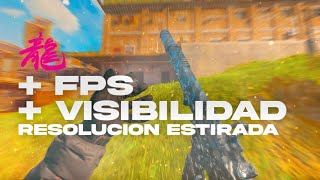 ⚙️⚡️MEJORA LA VISIBILIDAD Y AUMENTA TUS FPS EN WARZONE CON ÉSTE TRUCO Resolución Estirada [upl. by Mellen]