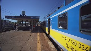 Poland Gdansk SKM train ride from Rumia Janowo to Reda [upl. by Gilemette]