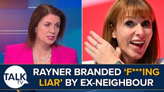 Labours Angela Rayner Branded A Fing Liar By Former Neighbour In Council House Row [upl. by Loralie586]