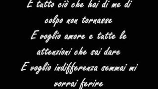 Tiziano Ferro  Ti scatterò una foto lyrics [upl. by Aalst]