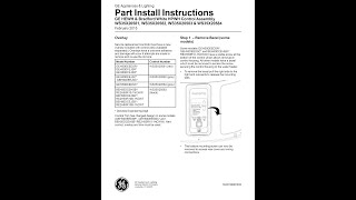 GE BEH50DCEHSB 01 PDF MANUAL [upl. by Sew]