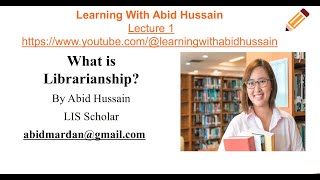 What is Librarianship [upl. by Acsirp]