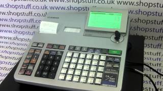 Casio SES3000  PCRT2100 Cash Register Instructions How To Process A Refund [upl. by Leirvag]