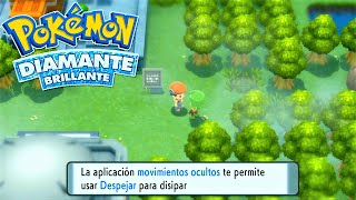 COMO CONSEGUIR DESPEJAR en POKEMON DIAMANTE BRILLANTE [upl. by Earised6]