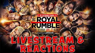 ROYAL RUMBLE 2024 LIVESTREAM amp REACTIONS [upl. by Gildea940]