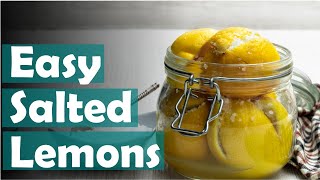 How to make salted lemons [upl. by Ydnil]