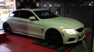 Agency Power Downpipe Exhaust Dyno BMW 435I Turbo [upl. by Geri]