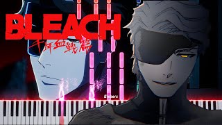 Bleach Aizen Theme  Treachery Piano tutorial amp Sheet [upl. by Rma]