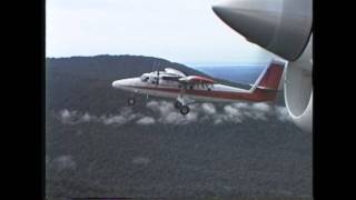 twin otters in formation PNGwmv [upl. by Dorman]