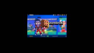 brawlstars me compro a zombrock en brawl stars 💥 [upl. by Aenert]