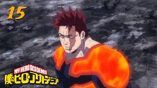 Endeavor vs Dabi  My Hero Academia Season 7 Episode 15 Eng Sub [upl. by Kcim]