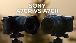 Sony a7CII vs a7CR  Whats the difference [upl. by Vastah765]