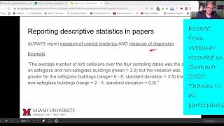 Writing up descriptive stats [upl. by Durer607]