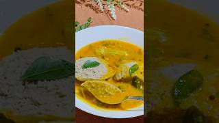 Millets Idli with Sambar🤤food shorts southindiancuisine foodie [upl. by Adlev]