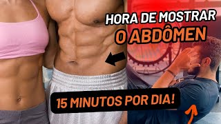 ABDOMINAIS PRA TRINCAR ABDÔMEN  APENAS 15 MINUTOS [upl. by Wernda166]