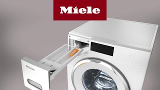 Waschmaschine W1 WaschmittelEinspülkasten reinigen I Miele [upl. by Ahseikan959]