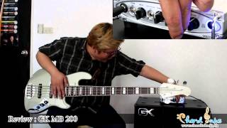 Review GallienKrueger MB200 Bass Amp Head [upl. by Asum651]