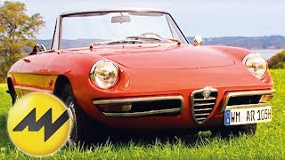 The Car from The Graduate  Alfa Romeo Spyder Duetto  Motorvision [upl. by Hamian817]