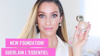 NEW IN THE USA GUERLAIN LESSENTIEL FOUNDATION REVIEW  DEMONSTRATION [upl. by Acsot]