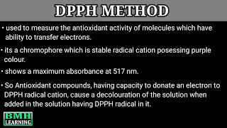 DPPH activity [upl. by Koch]