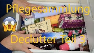 Pflegesammlung l Declutter Teil 3 [upl. by King]