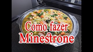 Como fazer Minestrone [upl. by Aivilys]