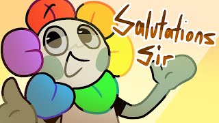 Salutations sir  Animation meme  Dandys World  Read des [upl. by Zeuqirdor203]