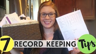 7 Record Keeping Tips for Small Business Owners [upl. by Nawj749]