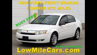 2004 Saturn ION 47k miles rust free [upl. by Atiras]