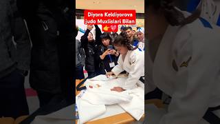 Diyora Keldiyorova judo Muxlislari Bilan diyorakeldiyorova ViralShorts rek reels judo trending [upl. by Kylander947]