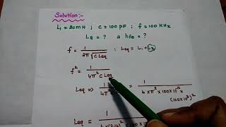 Problems Solved  Hartley Oscillator  Electronic Circuits II [upl. by Shurwood]