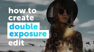 How to create a Double Exposure edit  PicsArt Tutorial [upl. by Beauvais]