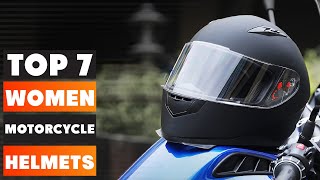 7 Best Motorcycle Helmets for Women Stylish amp Safe Picks for 2024 [upl. by Atirma]