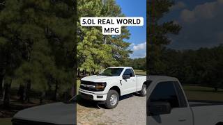 2024 F150 50 4x4 REAL WORLD FUEL ECONOMY [upl. by Atiraj530]