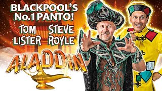 Aladdin Pantomime 20234  Blackpool Grand Theatre [upl. by Shabbir769]