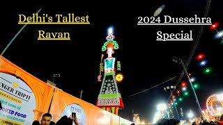 211 ft tallest ravan in delhi  Dwarka Sec 10 11 ramleela  ramleela ram dussehra jaishreeram [upl. by Aniretake]