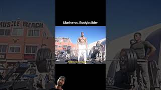 us marines vs bodybuilders  us marines  marine corps  fitness test  strength [upl. by Colleen]