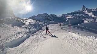 Skiing Cervinia and Zermatt 18th  22nd December 2023 [upl. by Earahc595]