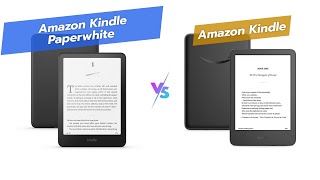 📚 Kindle Comparison Paperwhite vs New Kindle 🚀 [upl. by Llenil]