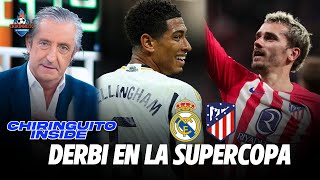 ⚽️ SUPERCOPA en CHIRINGUITO INSIDE  REAL MADRIDATLETI  Semifinales [upl. by Enoitna]