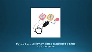 PhysioControl INFANT CHILD ELECTRODE PADS 11101000016 [upl. by Tildie]