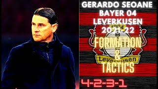 FIFA 22 HOW TO PLAY LIKE GERARDO SEOANE BAYER 04 LEVERKUSEN 202122 FORMATION amp TACTICS [upl. by Eissalc638]