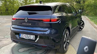 RENAULT MEGANE ETECH 2023 techno  FIRST LOOK amp visual REVIEW exterior interior [upl. by Naloc184]